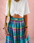 Jupe parikia turquoise