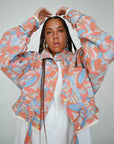 Veste soho rose bleue
