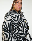 Veste soho beige noire