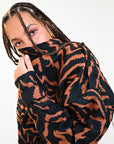 Veste zebre orange