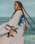 Kimono savanna bleu