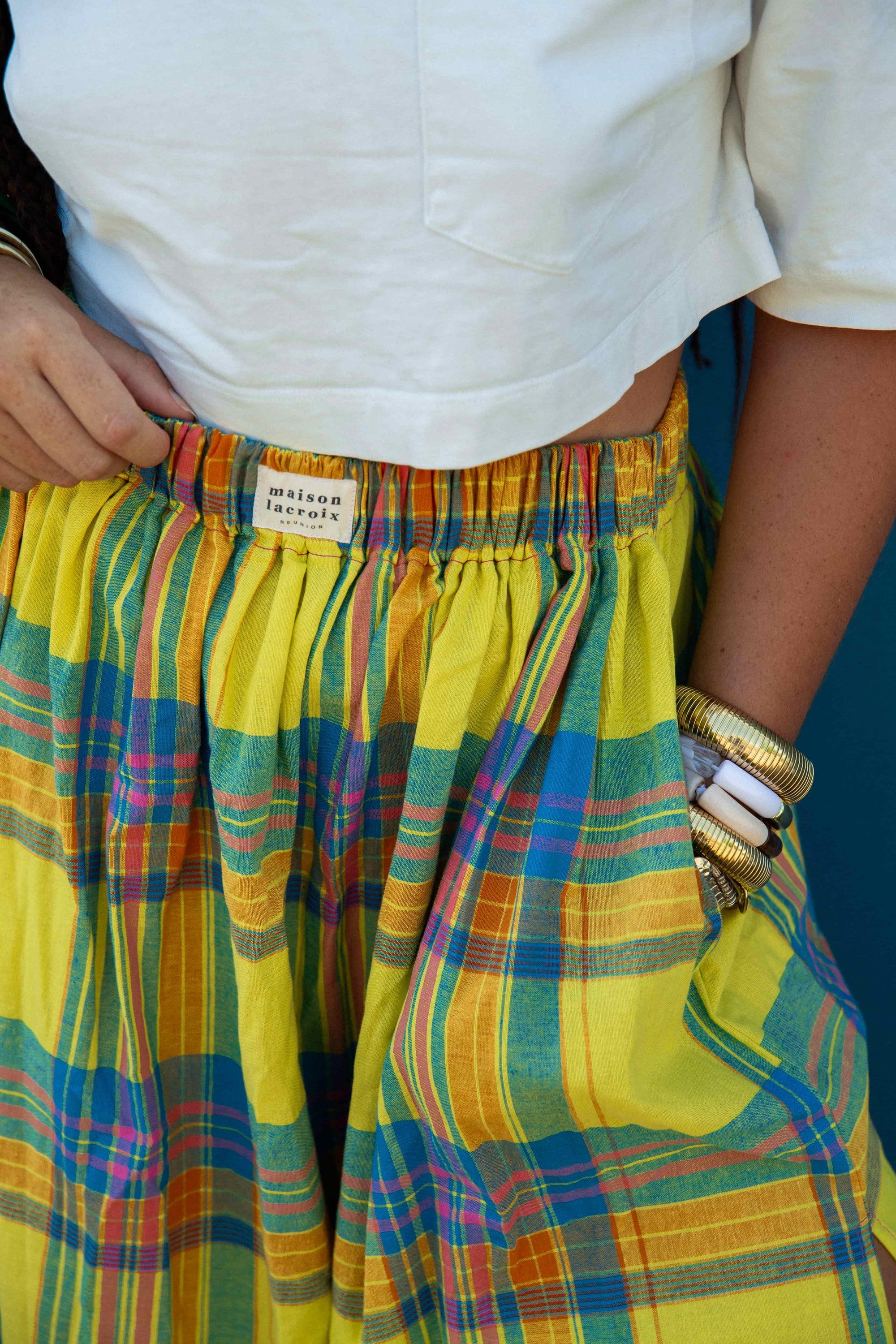 Jupe parikia jaune