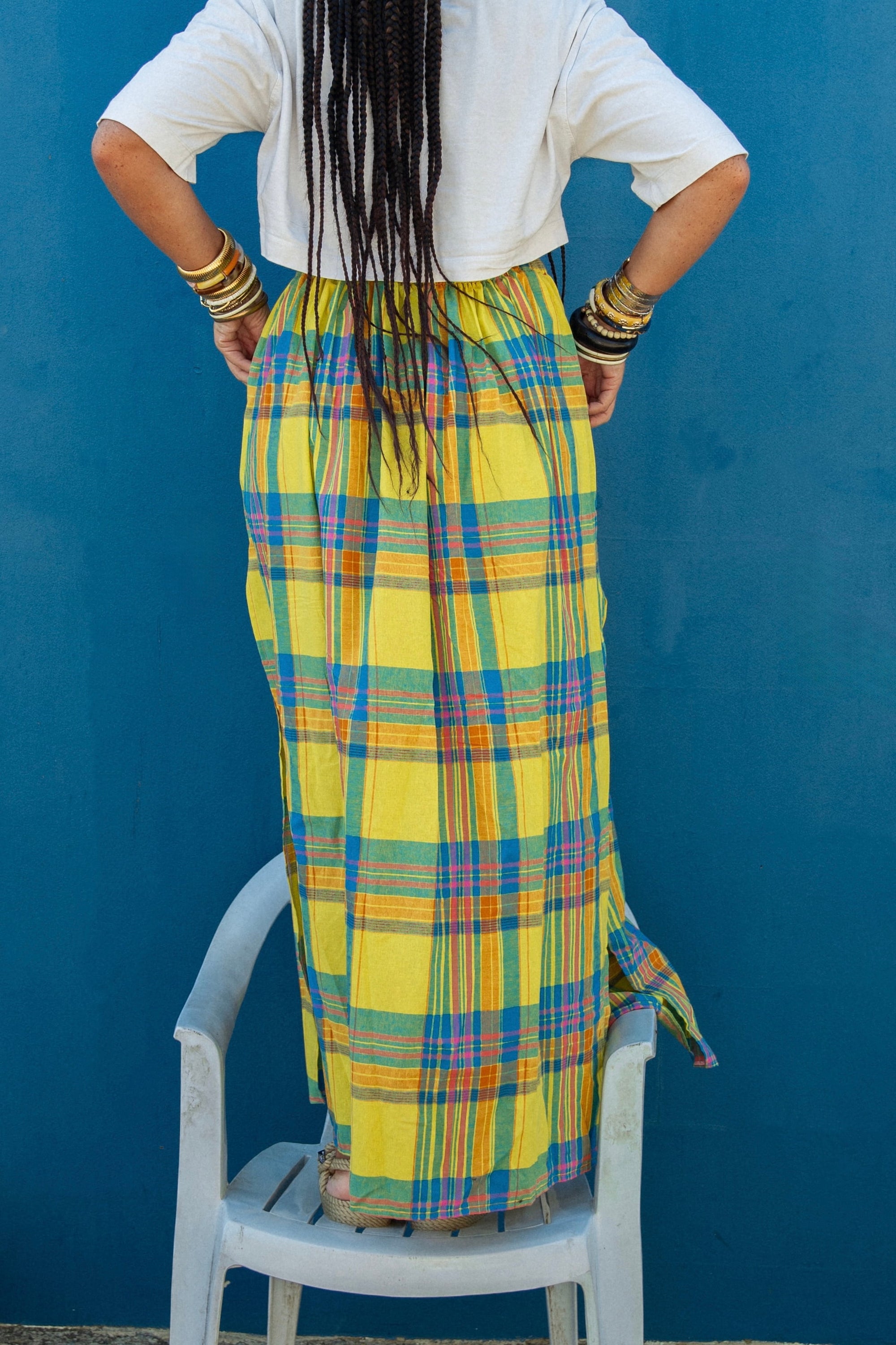 Jupe parikia jaune