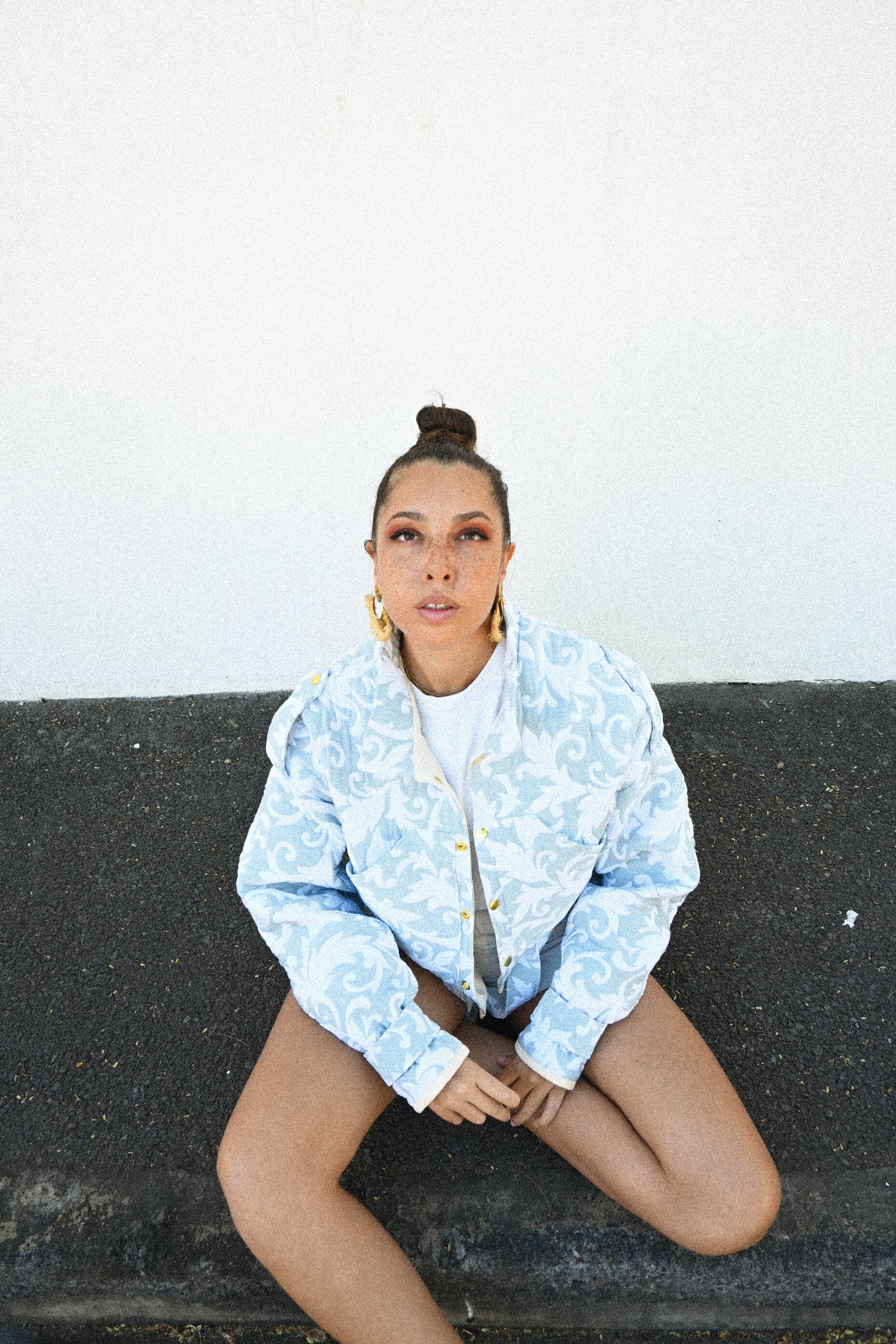 Veste soho matelassé blanc