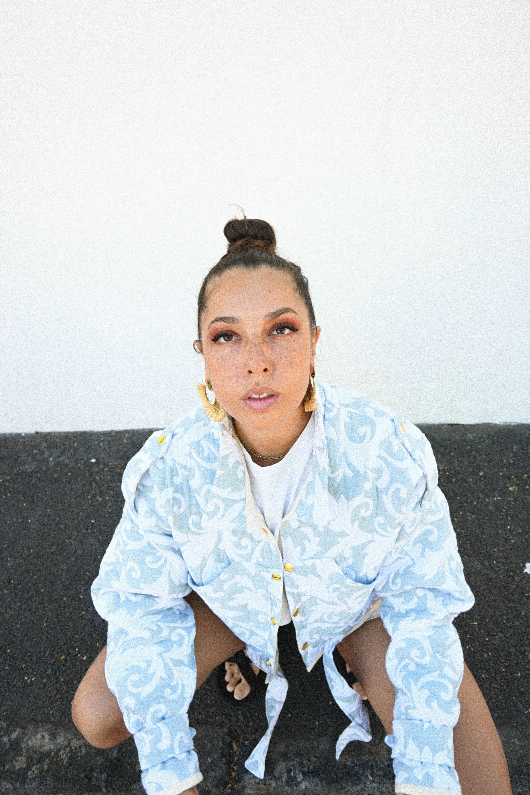 Veste soho matelassé blanc