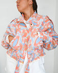 Veste soho rose bleue