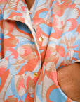 Veste soho rose bleue