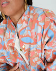Veste soho rose bleue