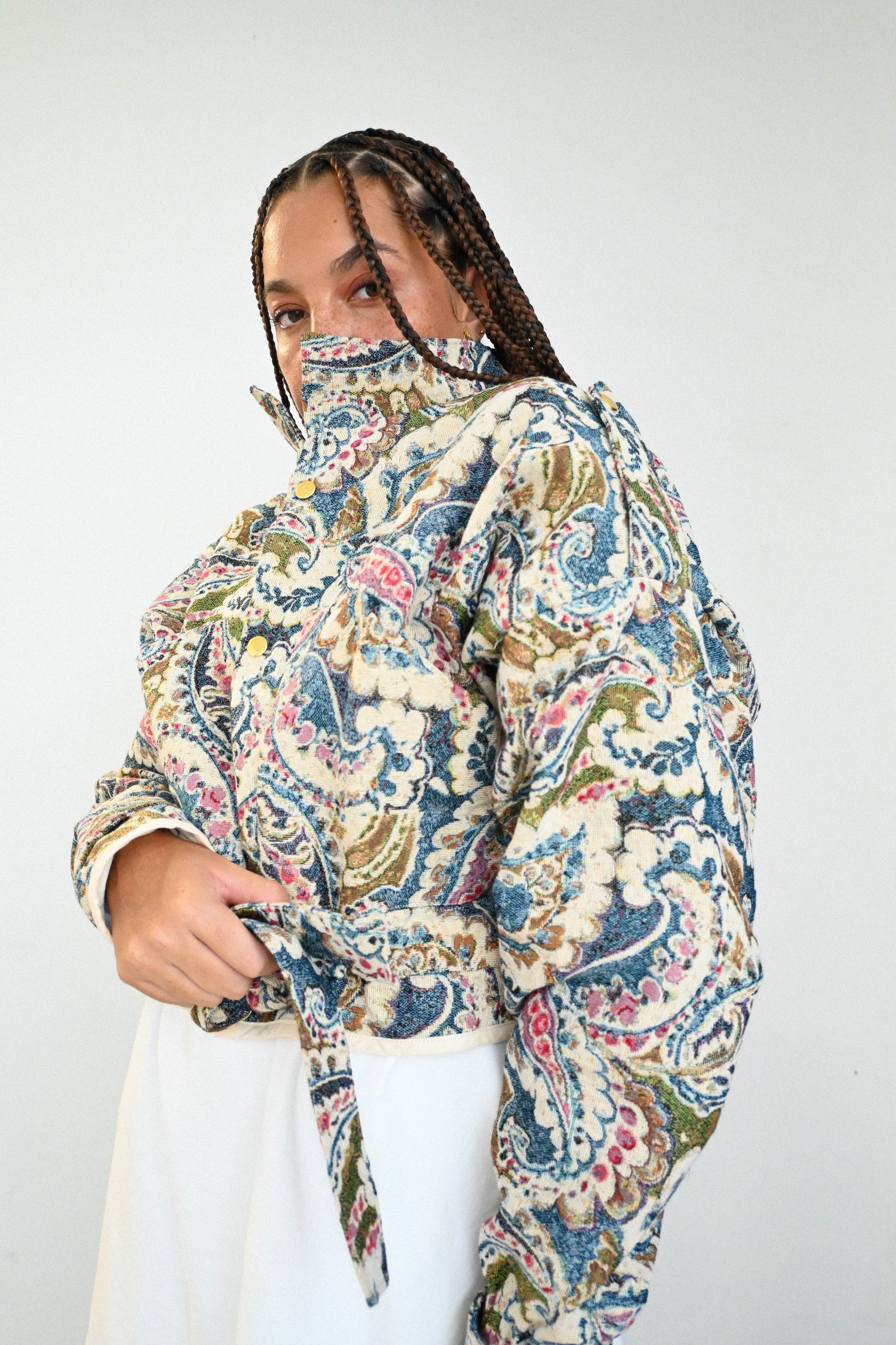 Veste soho bleue
