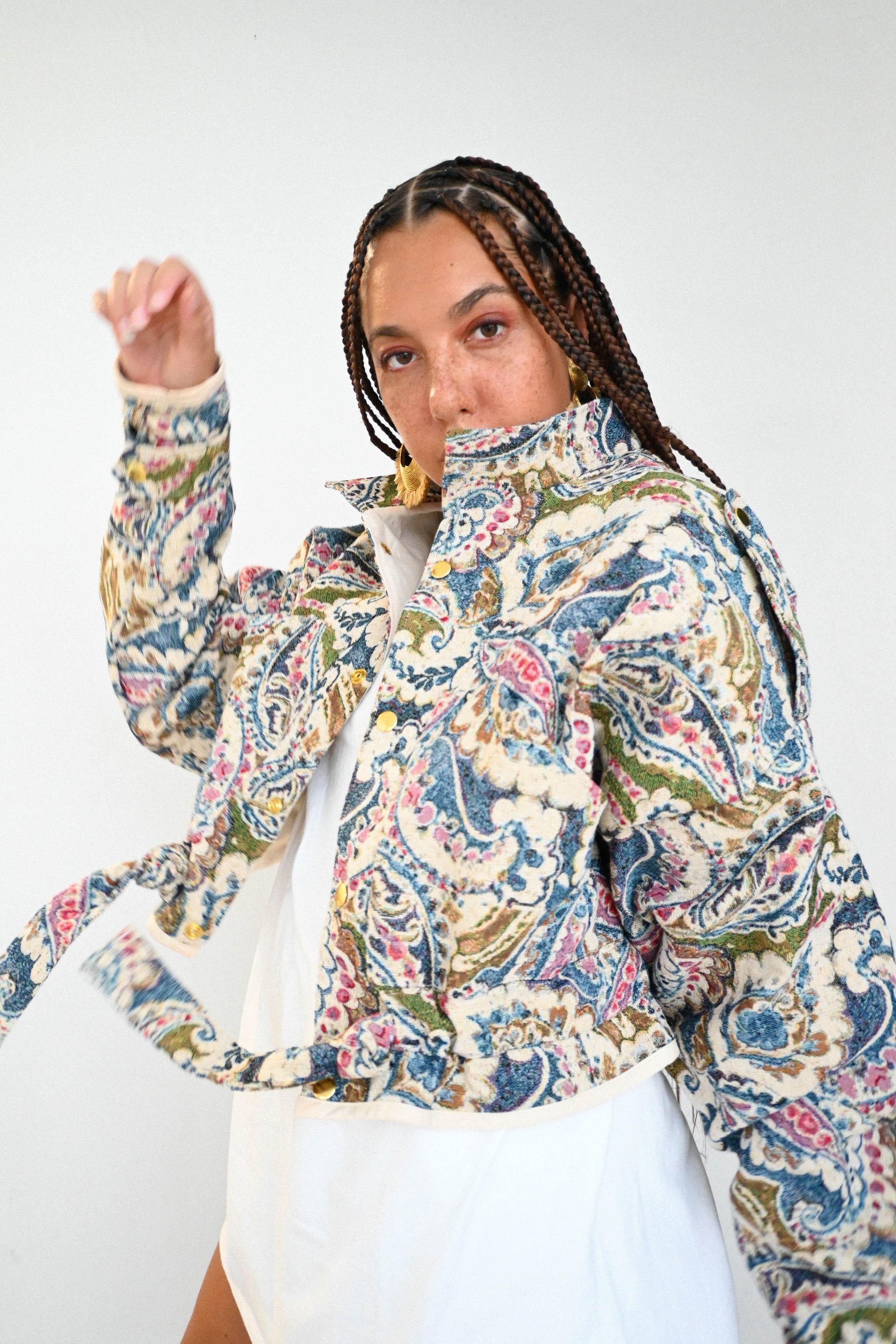 Veste soho bleue