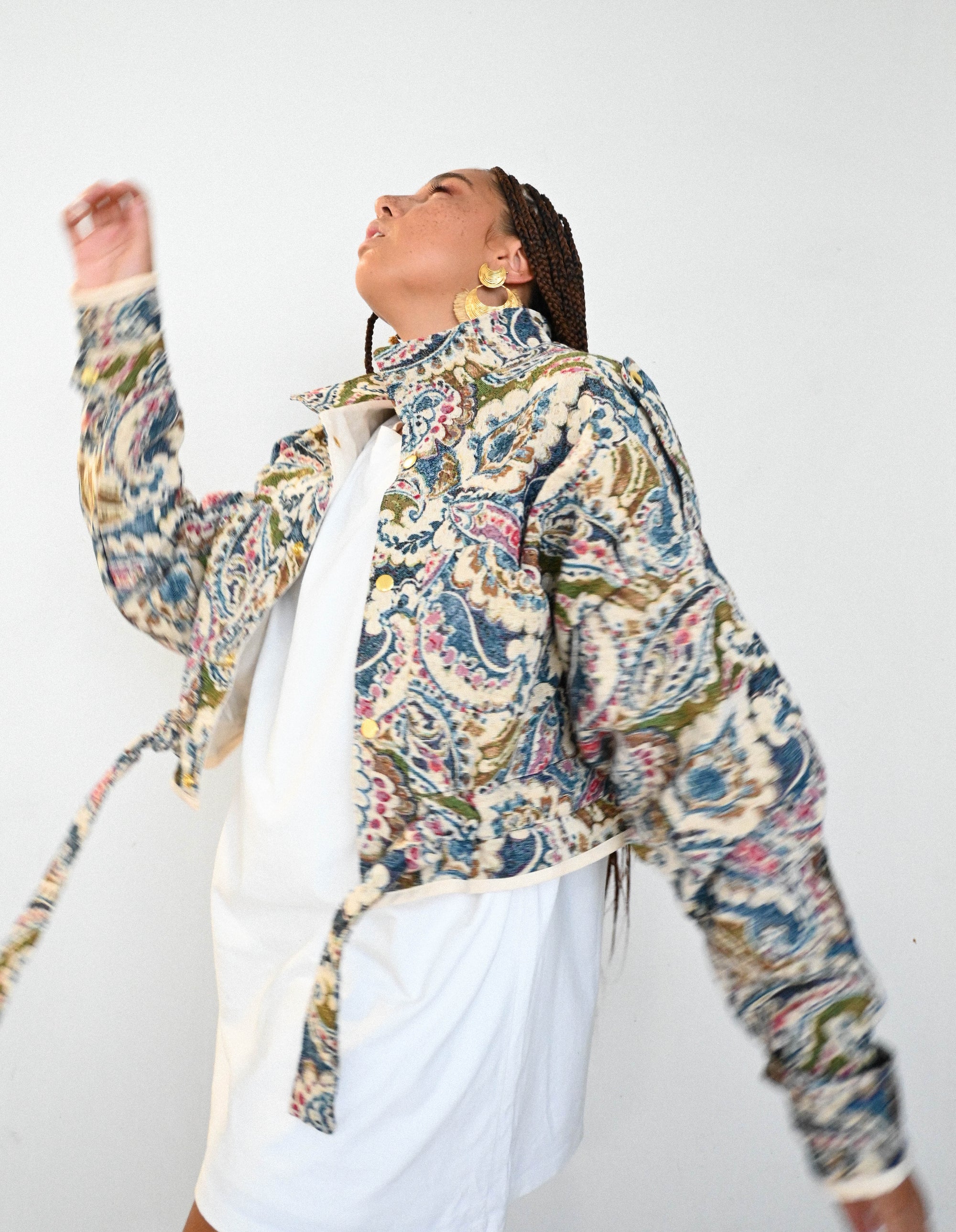 Veste soho bleue