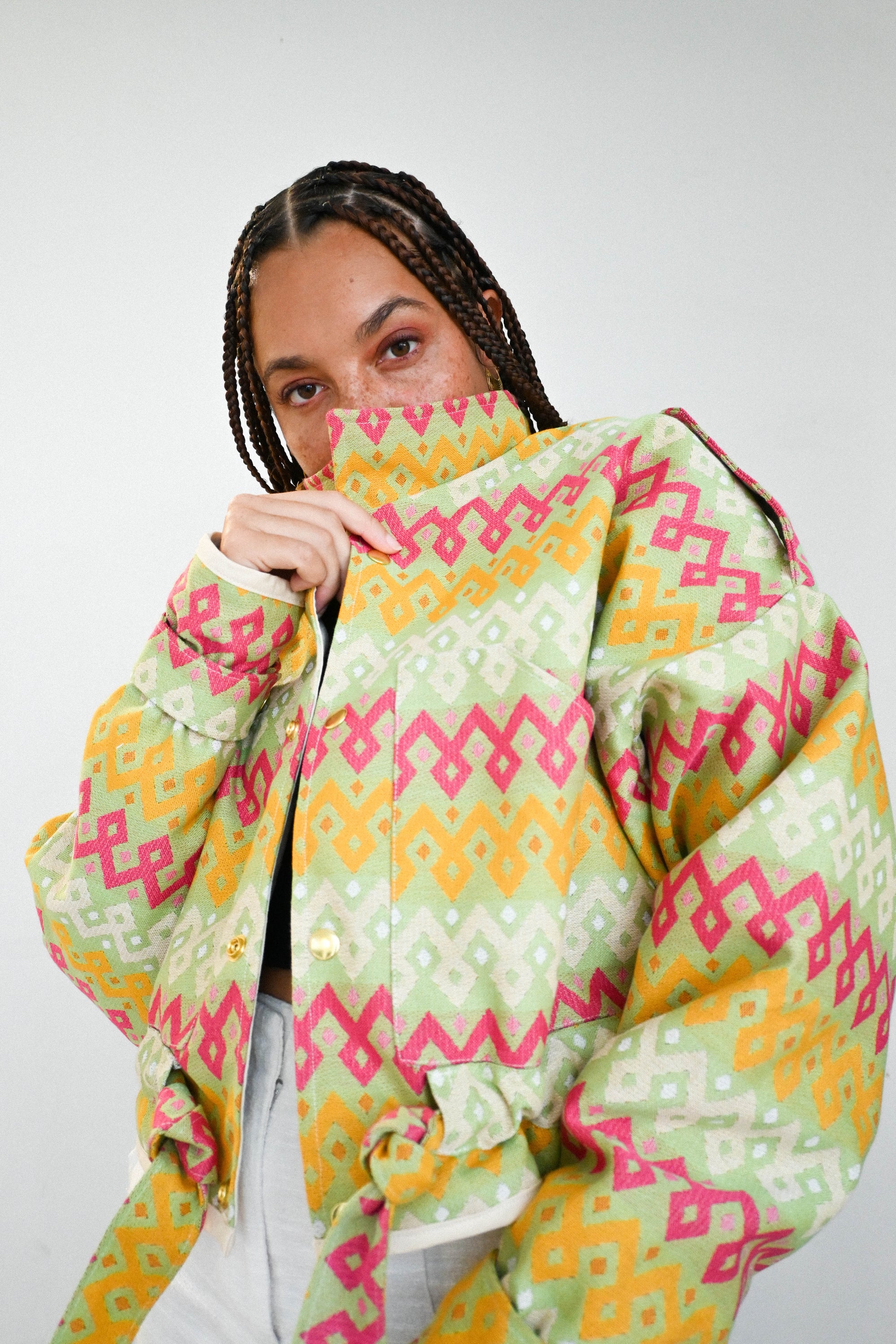 Veste soho vert inca