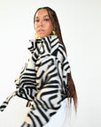 Veste soho beige noire