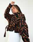 Veste zebre orange
