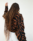 Veste zebre orange