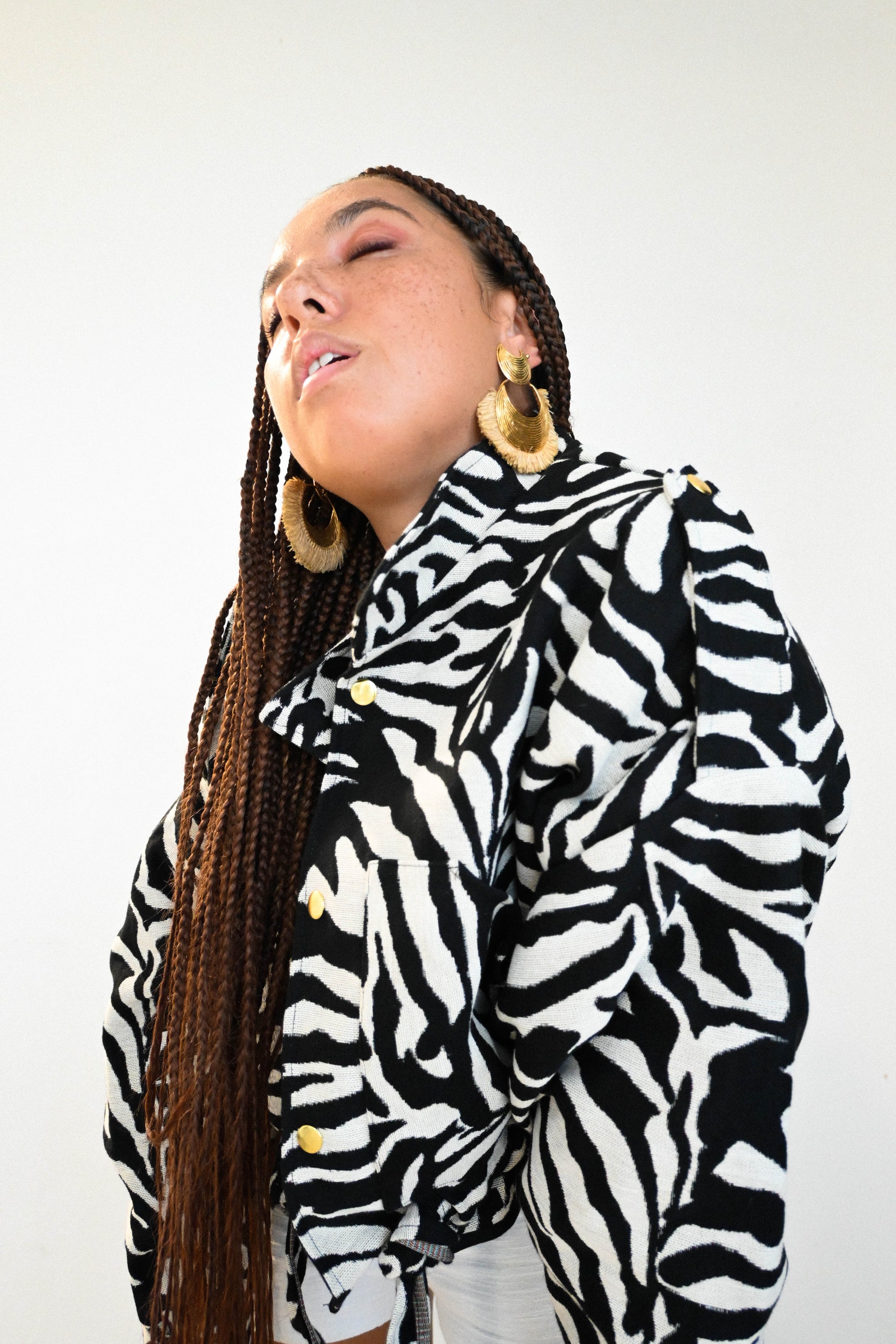 Veste soho zebre
