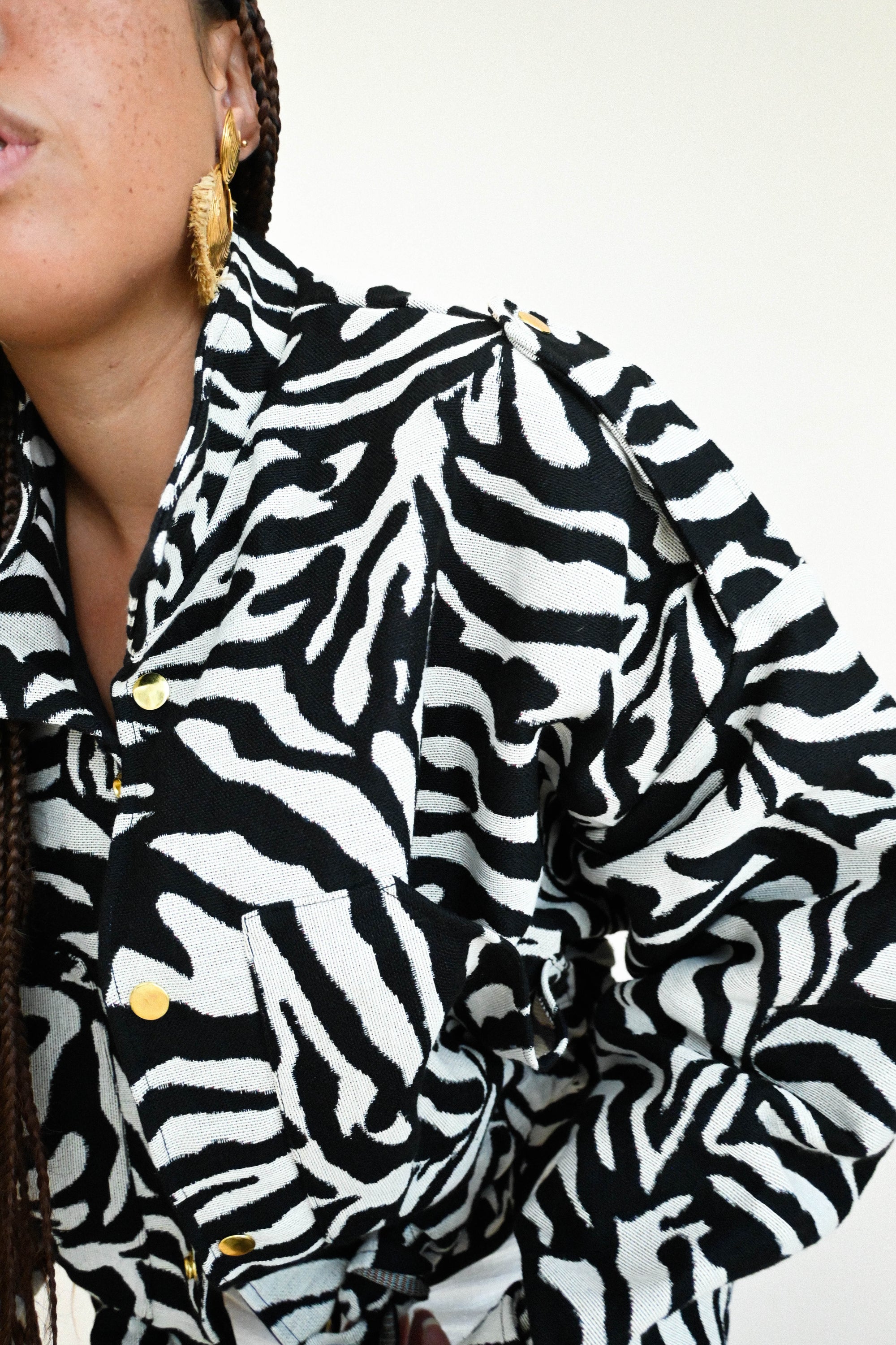 Veste soho zebre