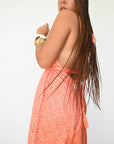 Combinaison saline - soie orange
