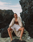 Kimono savanna beige jaune
